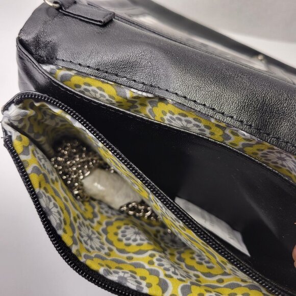 Crossbody Black Wallet Travel Holiday Wallet - Picture 8 of 14